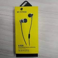 Genuine My King E535 Music Earphones With Stereo And High Bass With 6 Month Warranty