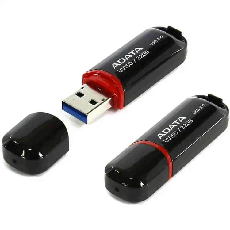 ADATA UV150 Pendrive (32GB | USB 3.2 | Read up to 100MB/s | Compact Size | LED Indicator)