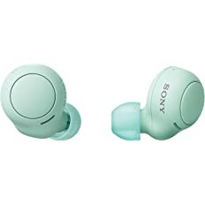 Sony WF-C500 Truly Wireless Bluetooth Earbuds with 20Hrs Battery, True Wireless Earbuds with Mic for Phone Calls, Quick Charge, Fast Pair, 360 Reality Audio, Upscale Music - DSEE, App Support - Green