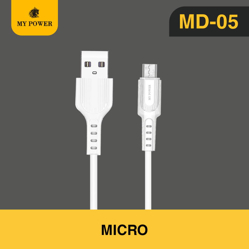 Mypower Soft Datacable, Fast Charging Cable, Micro Usb Datacable MD05
