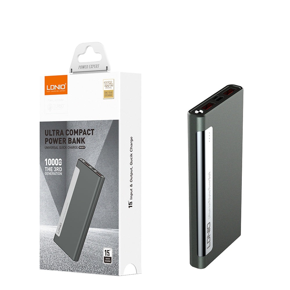 LDNIO PQ1019 Fast Power Bank Mobile Power Bank