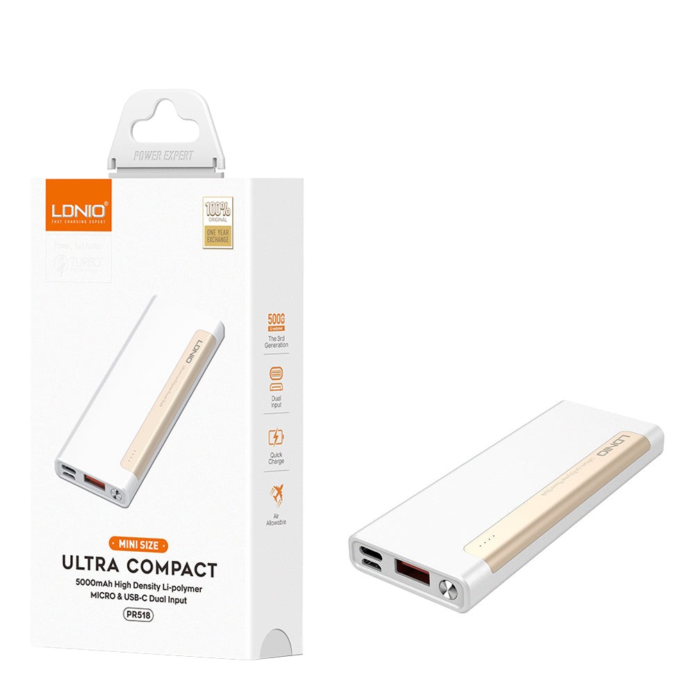 LDNIO PR518 Small Size Mobile Power Bank