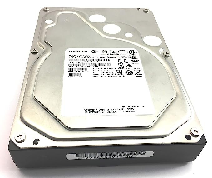 TOSHIBA MG04SCA40EE 3.5 4TB 7200RPM SAS