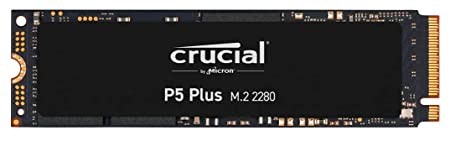 Crucial P5 Plus 500GB PCIe 4.0 3D NAND NVMe M.2 SSD, up to 6600MB/s - CT500P5PSSD8