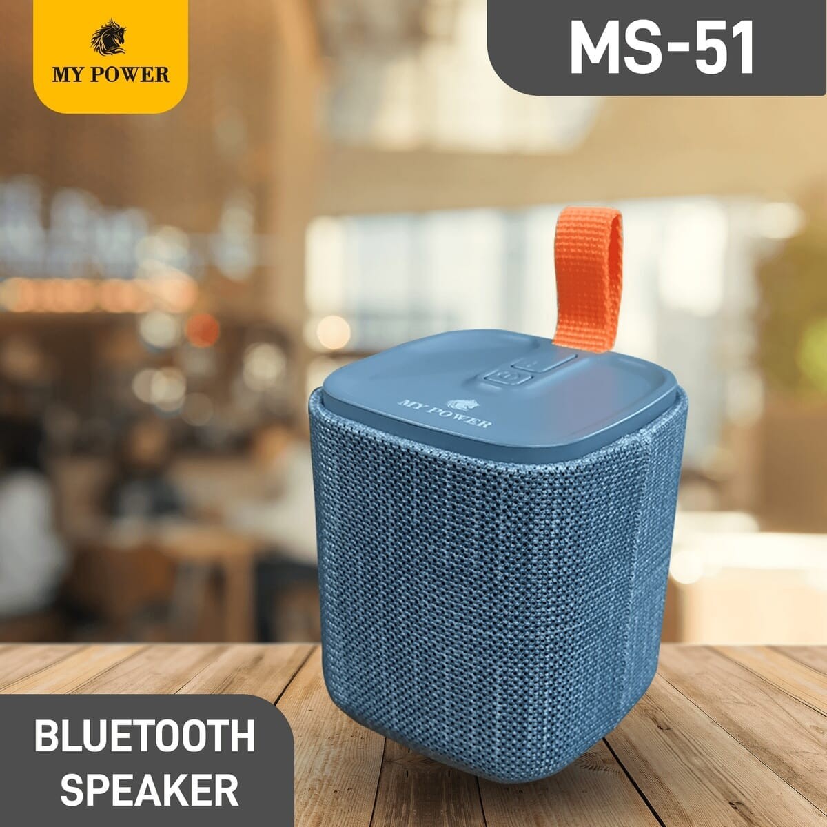 MY POWER Portable Bluetooth Speaker MS51