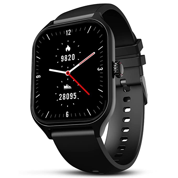 beatXP Marv Raze Advanced Bluetooth Calling Smartwatch with 1.96" HD Display, 60 Hz Fast Refresh Rate, 24/7 Health Tracking with 100+ Sports Mode, (Upto 7 Days Battery)