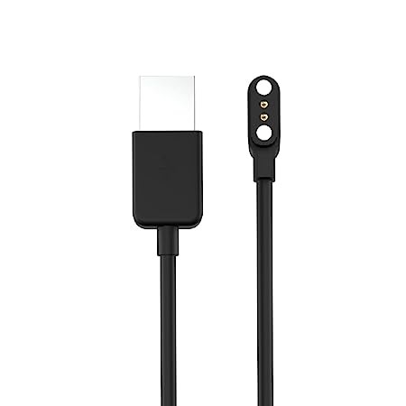 Noise Original Smart Watch Magnetic Charging Cable Designed for Pulse 2 Max, Pulse Go Buzz, Pulse Grand,Colorfit Pro 4,Pro 4 Alpha, Pro 4 GPS, Twist Smartwatch, with 1year Brand Warranty -Black