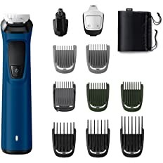 Philips Multi Grooming Kit MG7707/15, 12-in-1, Face, Head and Body - All-in-one Trimmer. Power adapt technology for precise trimming, 90 Mins Run Time with Quick Charge