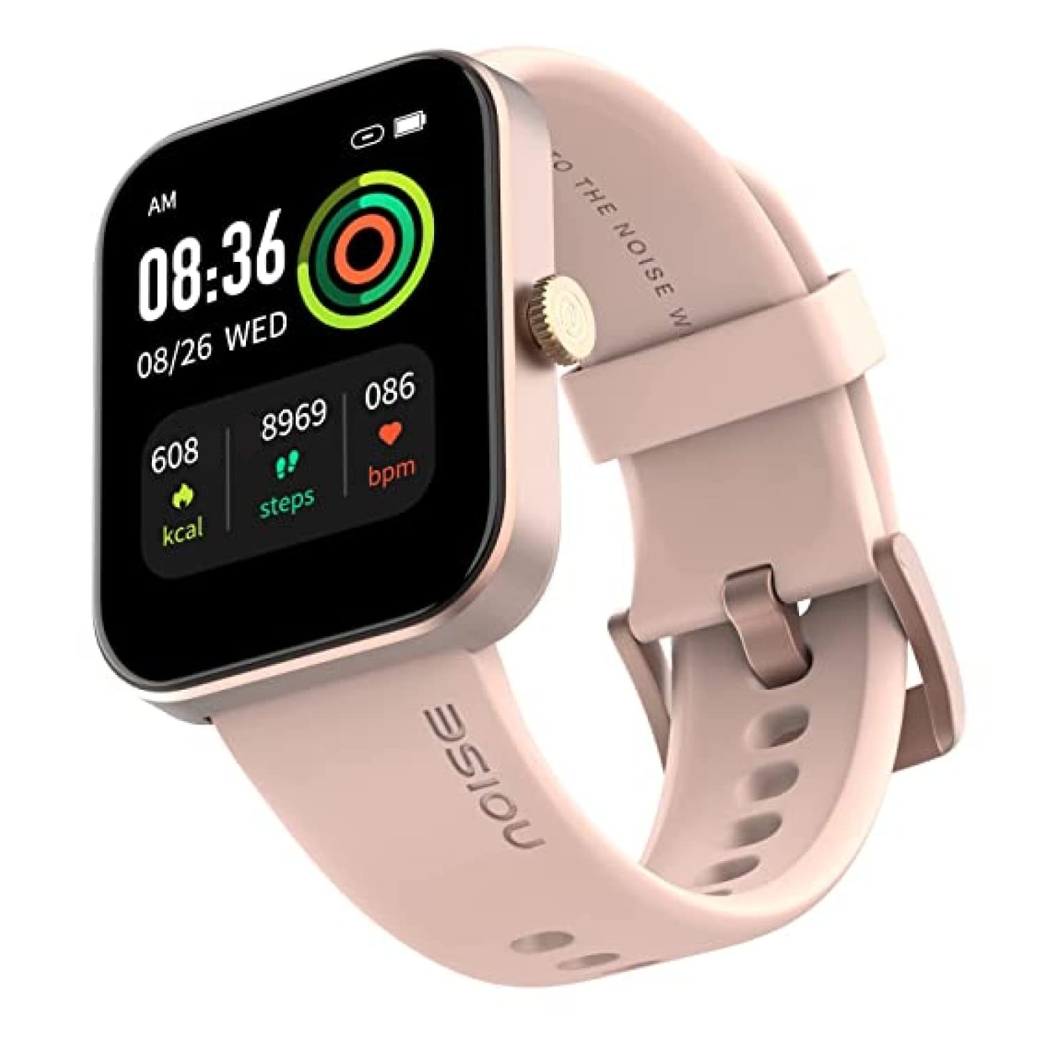 Noise ColorFit Pulse Grand Smart Watch with 1.69"(4.29cm) HD Display,150 Watch Faces, Fast Charge, Spo2, Stress, Sleep& IP68 Waterproof