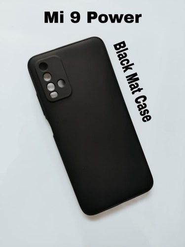 Redmi 9 Power Black Silicon Liquid Case