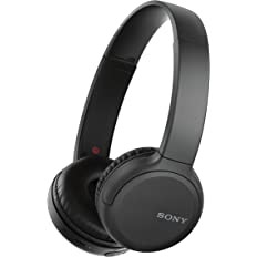 Sony WH-CH510 Bluetooth Wireless On Ear Headphones with Mic (Black)