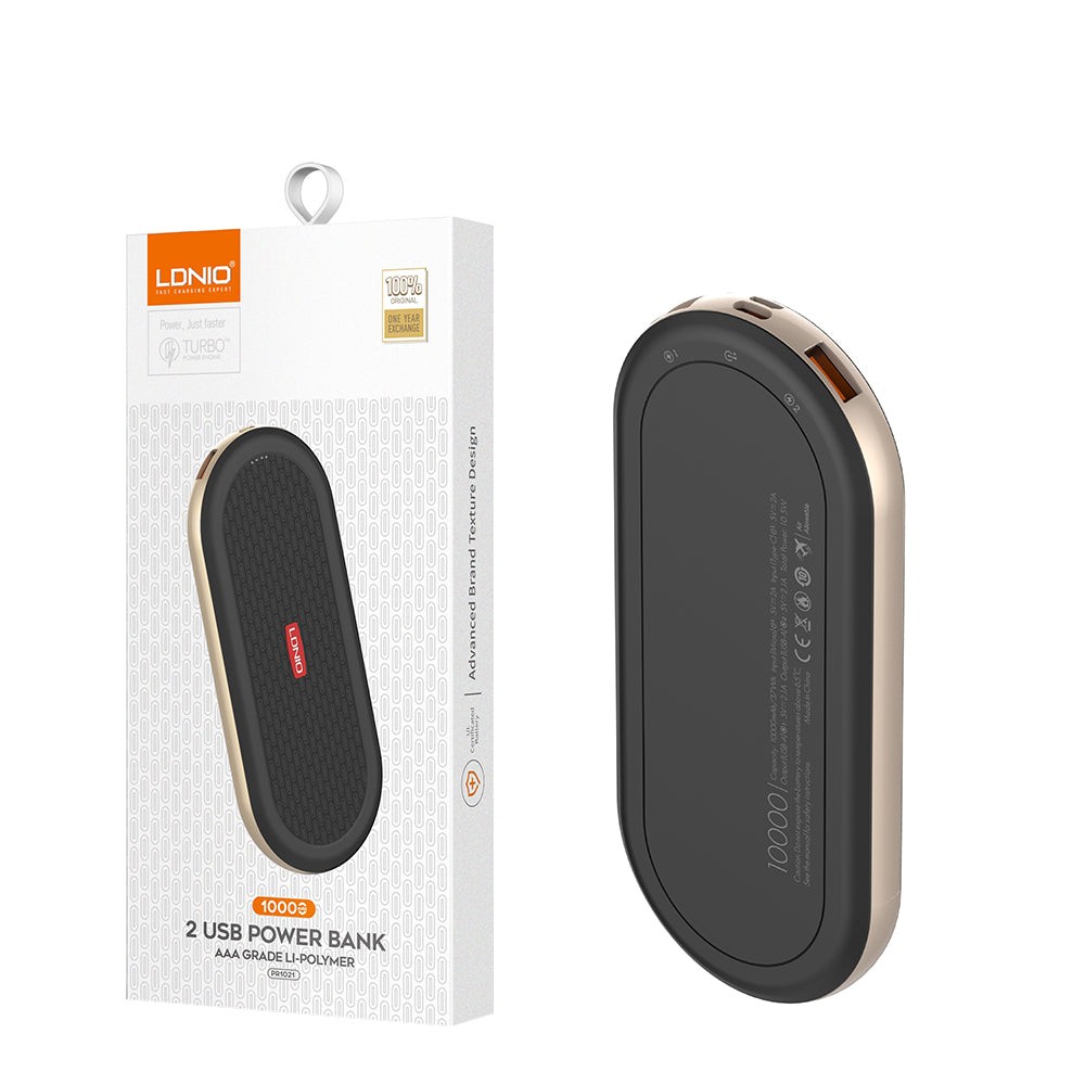 LDNIO PR1021 Fast Power Bank Mobile Power Bank