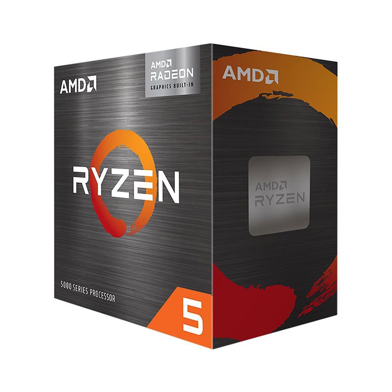 AMD Ryzen 5 5600G 6-Core 12-Thread Unlocked Desktop Processor with Radeon Graphics