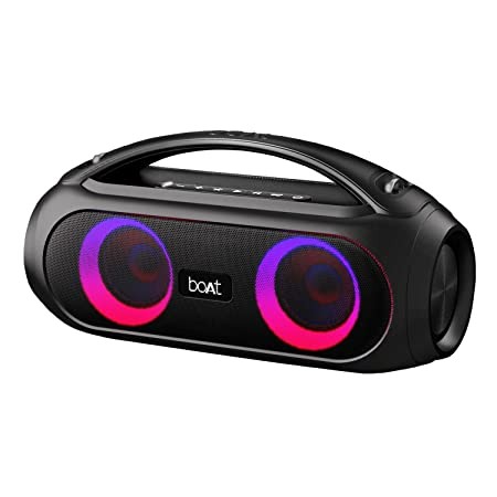 boAt Partypal 50 20W Bluetooth, Wireless, Auxiliary, USB, Fm Speaker - Knight Black