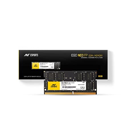 Ant Esports 690 NEO FP 8GB (1 * 8GB) DDR4 2600 MHz 16 IC U-DIMM PC4-21300 CL 19-19-19-43 288- Pin 1.2V Desktop Memory RAM for Intel MB - AEI8GD4U26M16C