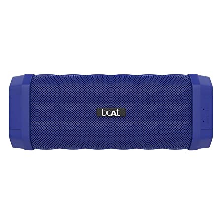 boAt Stone 650 10W Bluetooth Speaker with Upto 7 Hours Playback, IPX5 and Integrated Controls (Blue)