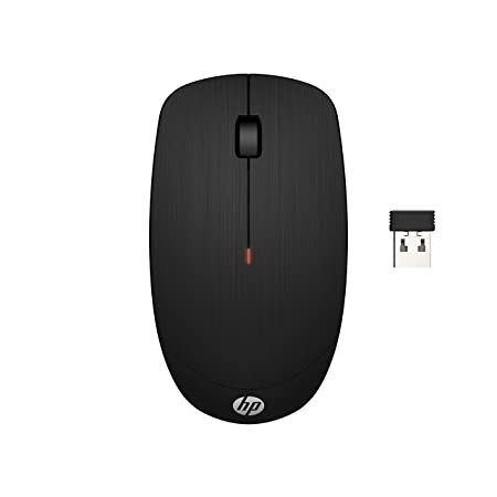HP X200 Wireless Mouse with 2.4 GHz Wireless connectivity, Adjustable DPI up to 1600, ambidextrous Design, and 18-Month Long Battery Life. 3-Years Warranty (6VY95AA)