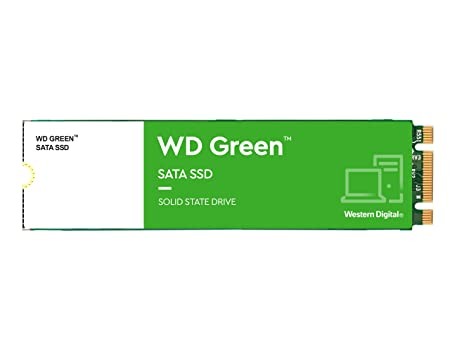 Western Digital WD Green M.2 240GB, Fast Speed, SATA,Up to 545MB/s, 2.5 Inch/7 mm, 3Y Warranty, Internal Solid State Drive (SSD) (WDS240G3G0B) for Laptop,Desktop