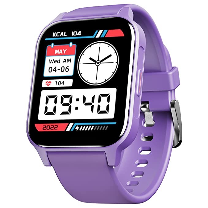 boAt Newly Launched Xtend Call Plus Smart Watch with 1.91" HD Display, Advanced BT Calling, ENx™ Tech, HR & SpO2, English & Hindi Languages, Multiple Watch Faces, 100+ Sports Modes, IP68(Deep Purple)