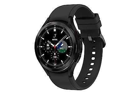 Samsung Galaxy Watch4 Classic Bluetooth(4.6 cm, Black, Compatible with Android Only)