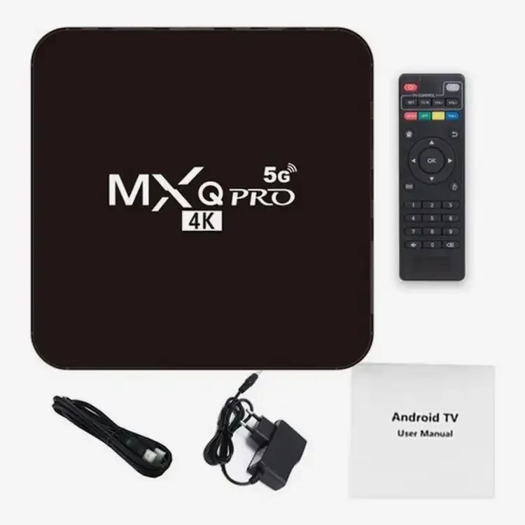 MXQ Pro Android 11.1 Tv Box 4K 5G 4GB RAM 32GB Storage