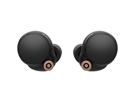 Sony WF-1000XM4 Industry Leading Active Noise Cancellation Multipoint Connection BT 5.2 TWS Truly Wireless in Ear Earbuds with Mic 36Hr Batt. Life WFH Built-in Mic for Clear Calls, Hi-Res Audio-Black