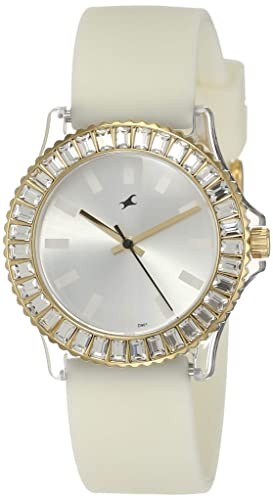 Fastrack Hip Hop Analog White Dial Women's Watch-NL9827PP01/NP9827PP01