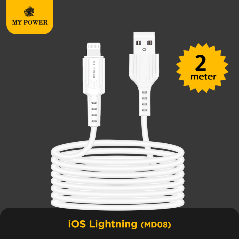 My Power Soft Data Cable Type-C MD08 2 Meters