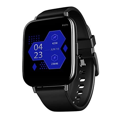 boAt Wave Prime47 Smart Watch with 1.69" HD Display, 700+ Active Modes, ASAP Charge, Live Cricket Scores, Crest App Health Ecosystem, HR & SpO2 Monitoring(Matte Black)