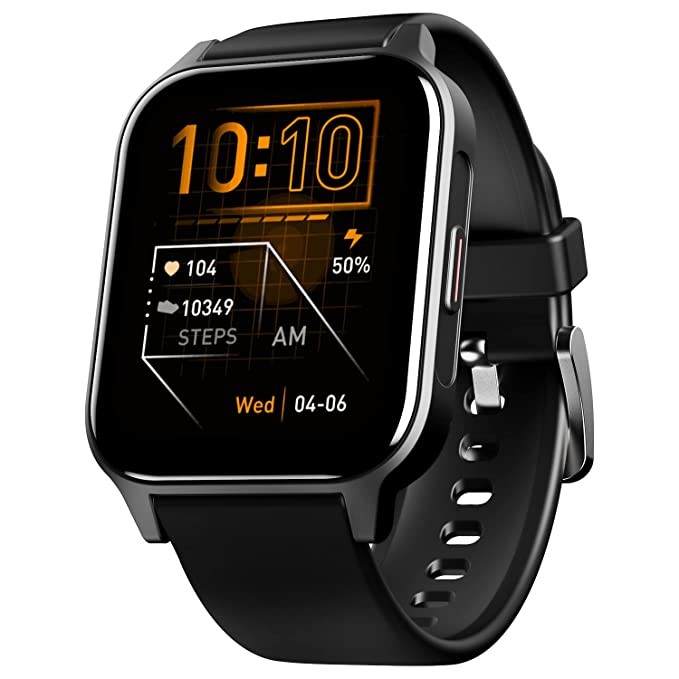 boAt Newly Launched Xtend Call Plus Smart Watch with 1.91"HD Display, Advanced BT Calling, ENx™ Tech, HR & SpO2, English & Hindi Languages, Multiple Watch Faces, 100+ Sports Modes, IP68(Active Black)