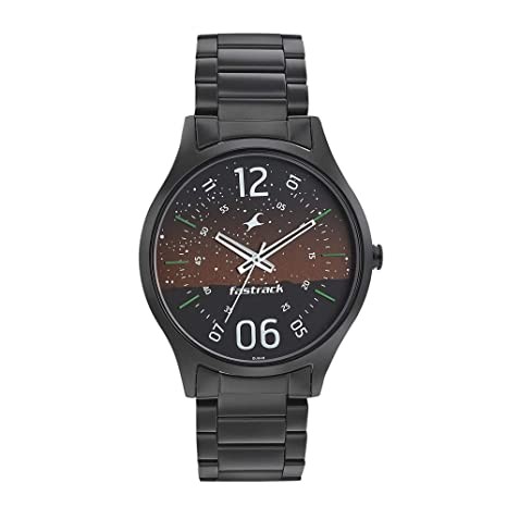 Fastrack Space Analog Brown Dial Men's Watch-NN3184NM01/NP3184NM01