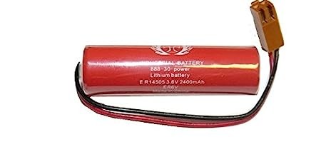 3.6V 2000MAH TOSHIBA ER6V Li-ion High Energy Density Battery with Plug Wire