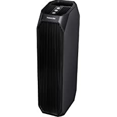 Toshiba WiFi Alexa Feature Smart Wi-Fi HEPA Air Purifier, 26'', Black