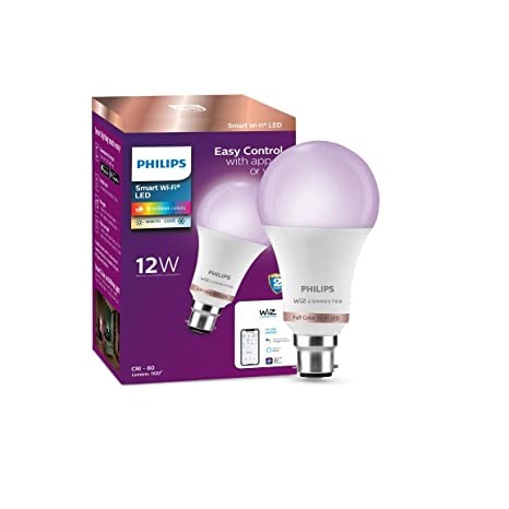 PHILIPS 12W B22 LED Warm White/Neutral White/White Bulb