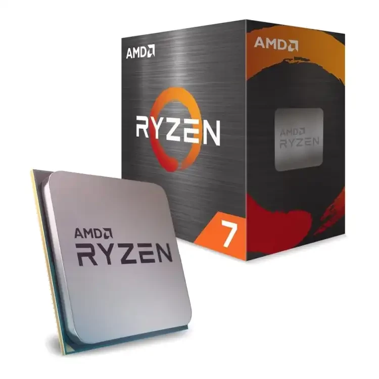 AMD Ryzen 7 5800X Desktop Processor [3.80 ~4.7 GHz, 8 Cores, 16 Threads, 32MB L3 Cache, 128GB, AM4, Support DDR4] Discrete Graphics Card Required