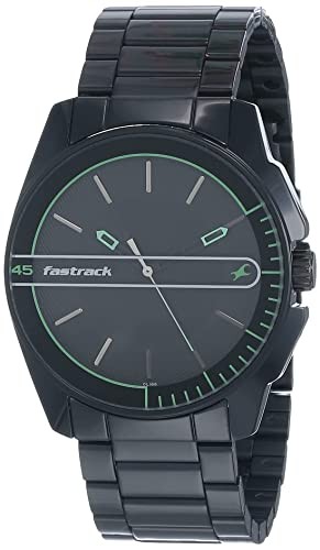 Fastrack Analog Black Dial Men's Watch-3089NM03