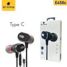 My Power Type C Earphone e450c, compatible earphone