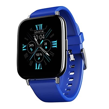 boAt Wave Prime47 Smart Watch with 1.69" HD Display, 700+ Active Modes, ASAP Charge, Live Cricket Scores, Crest App Health Ecosystem, HR & SpO2 Monitoring(Royal Blue)