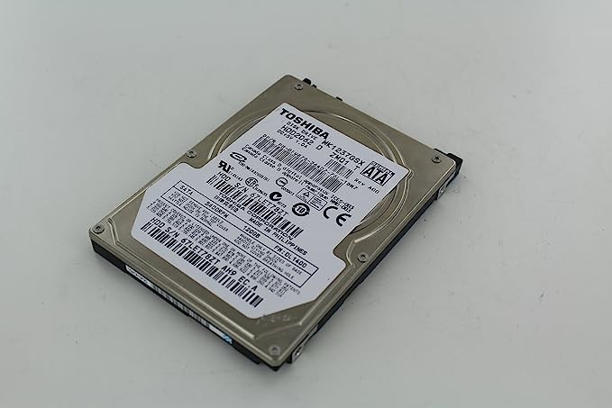 Toshiba 120GB 5400RPM SATA 2.5 inch Laptop Hard Drive HDD (MK1237GSX HDD2D62)